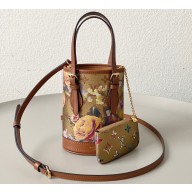 Louis Vuitton Canvas Nano Bucket Bag M81724 buttercup floral pattern