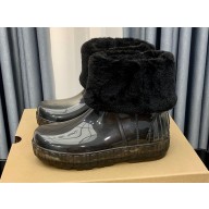 UGG Drizlita Clear Waterproof Boots with Removable sheepskin sock Black 2022