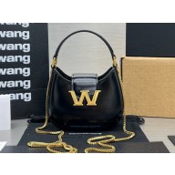 Alexander Wang W Legacy Micro Hobo Bag In Leather 3046 Black/Gold