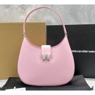 Alexander Wang W Legacy Large Hobo Bag In Leather 3046 Pink
