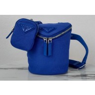Prada Canvas shoulder bag 2VH147 Blue 2022