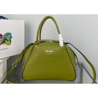Prada Supernova Small leather handbag 1BA366 Green 2022
