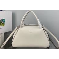 Prada Supernova Medium leather handbag 1BA365 White 2022