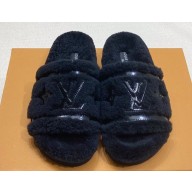 Louis Vuitton Shearling Flat Comfort Mules 07