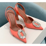 Amina Muaddi Heel 10cm Camelia Slingbacks 14 2022