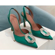 Amina Muaddi Heel 10cm Camelia Slingbacks 08 2022
