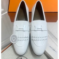 Hermes Royal loafer with fringe and signature "H" detail 04