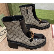 Gucci Heel 5.5cm Interlocking G Horsebit ankle boots 670412 02 2022