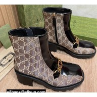 Gucci Heel 5.5cm Interlocking G Horsebit ankle boots 670412 03 2022