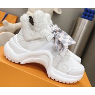 Louis Vuitton Shearling LV Archlight Sneakers 02