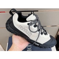 Dior Technical Mesh and Rubber Diorizon Men's Derby Shoes White 2022
