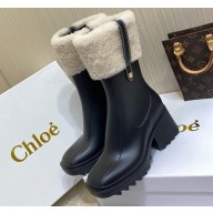 Chloe Heel 7cm Betty ankle rain boots 10 2022