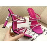 Alevi Milano Heel 10.5cm Crystal Tania Satin Mules 04 2022