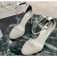 Alevi Milano Heel 10.5cm Crystal Molly Satin Sandals 03 2022