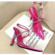 Alevi Milano Heel 10.5cm Crystal Tania Satin Sandals 03 2022