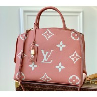 Louis Vuitton Monogram Leather Grand Palais Tote Bag M45842 Trianon Pink/Cream