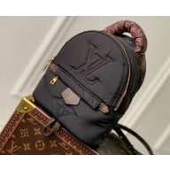 Louis Vuitton Recycled nylon Palm Springs Mini Backpack Bag Black