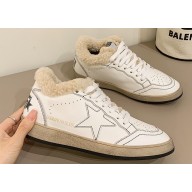 Golden Goose Deluxe Brand GGDB Shearling Ball Star Sneakers 01 2022