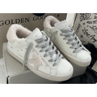 Golden Goose Deluxe Brand GGDB Shearling Super-Star Sneakers 12 2022