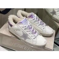 Golden Goose Deluxe Brand GGDB Shearling Super-Star Sneakers 19 2022