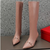 Valentino Heel 7cm Calfskin High boots 15 2022