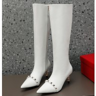 Valentino Heel 7cm Calfskin High boots 16 2022