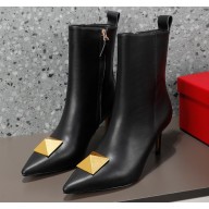 Valentino Heel 8cm Calfskin ankle boots 12 2022