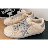 Golden Goose Deluxe Brand GGDB Shearling Super-Star Women's Sneakers 02 2022