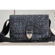Louis Vuitton Charcoal Archy Messenger MM Bag M21358