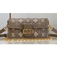 Louis Vuitton Dauphine East West Bag M20739 Gray