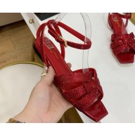 Saint Laurent Tribute Flat Sandals 04
