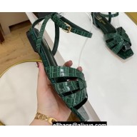 Saint Laurent Tribute Flat Sandals 10