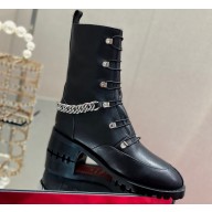 Christian Louboutin Heel 3cm Calfskin Boots CL31 2022