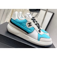 Chanel Fabric and Suede Calfskin Sneakers G39802 06 2022