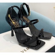 Fendi x Versace Heel 10.5cm Fendace Sandals Calfskin Black 2022