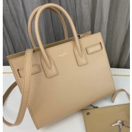 Saint Laurent Sac De Jour Baby Bag in smooth leather 421863 Apricot