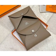 Hermes Calvi Duo Compact card holder 01