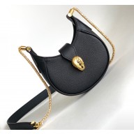Bvlgari Serpenti Ellipse Micro Bag 13cm Black