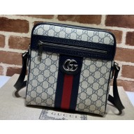 Gucci Ophidia GG Small Messenger Bag 547926 Blue