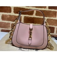 Gucci Jackie 1961 mini shoulder bag in patent leather 699651 Pink
