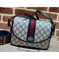 Gucci Ophidia GG mini shoulder bag 722117 Blue