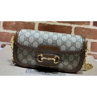 Gucci Horsebit 1955 shoulder bag 735178 GG Canvas Beige