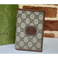 Gucci GG passport case with Interlocking G 724562 GG Canvas Beige