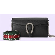 Gucci Dionysus small shoulder bag 731782 Leather Black