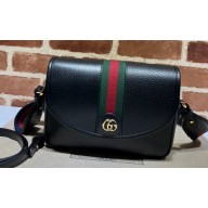 Gucci Ophidia mini shoulder bag 722117 Leather Black