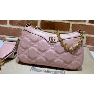 Gucci GG Matelassé handbag 735049 Pink