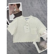 CHANEL Cotton White TOP P76852 2024 