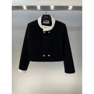 celine Brompton jacket in cashmere cloth BLACK 2024