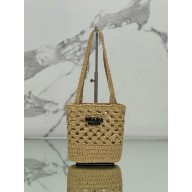 PRADA Crochet tote bag 1BG494 natural 2024