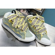 Lanvin Leather Curb Sneakers 10 2022